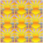 CALIFORNIA SUNSHINE BLOTTER ART LSD ACID SHEET